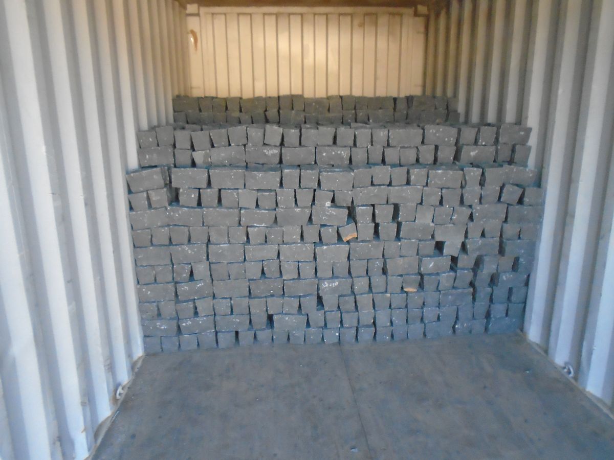 Basalt cubes/cobbles