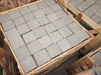 Basalt cubes/cobbles