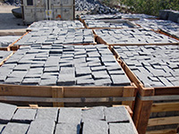 Basalt cubes/cobbles