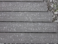 Basalt kerbs/palisades