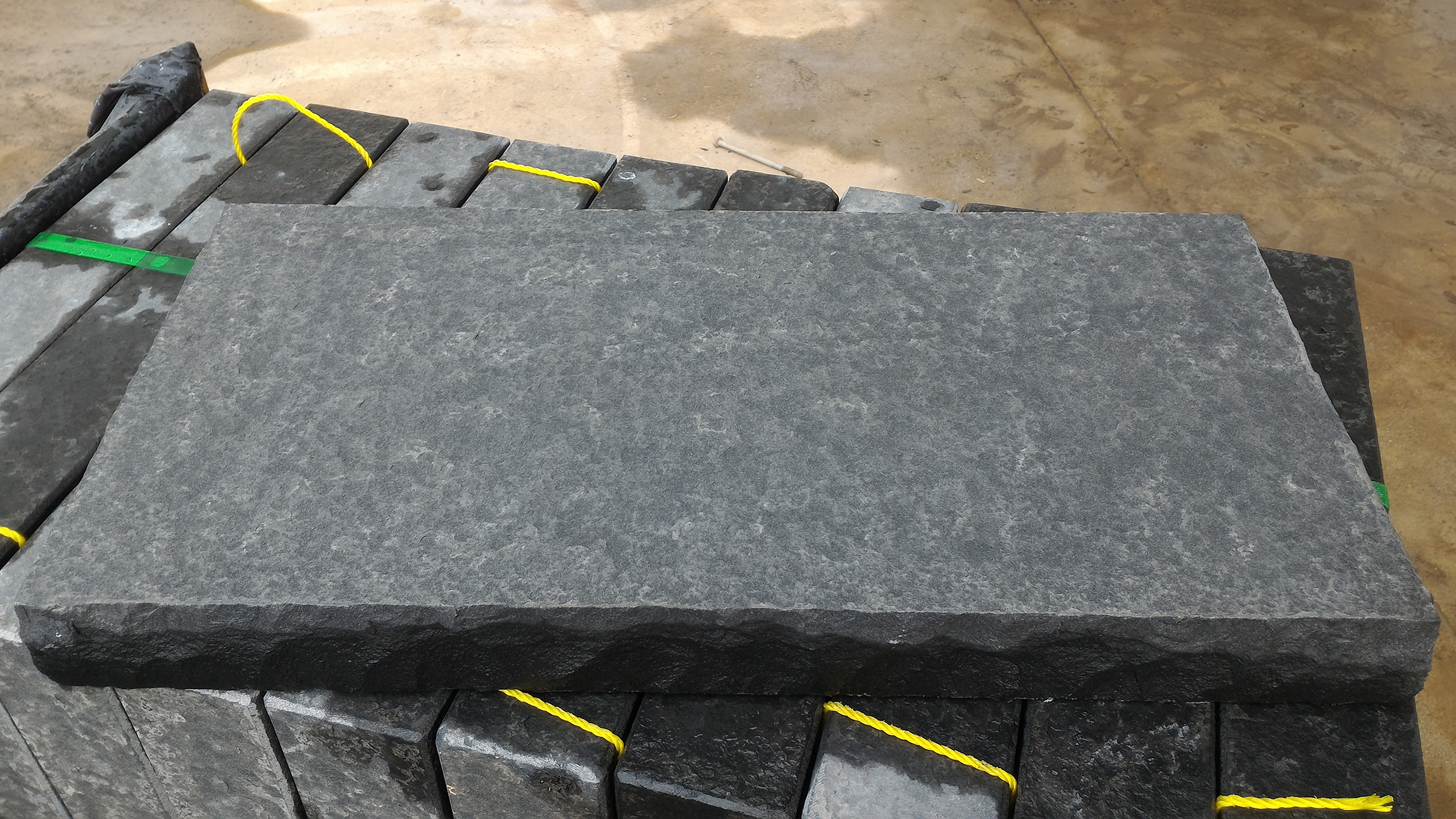 Basalt pavers/stepping