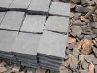 Basalt pavers/stepping