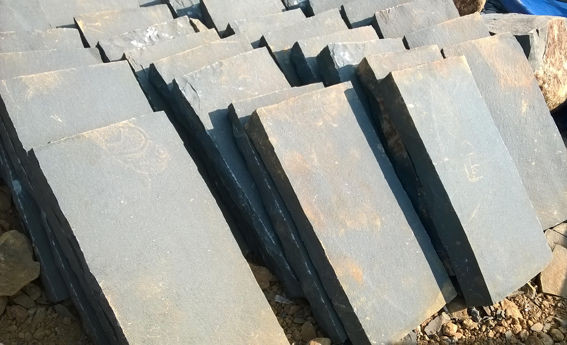 Basalt pavers/stepping