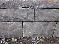 Basalt walls stone/bricks
