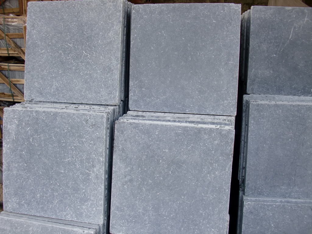 Blue stone honed antique