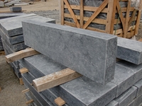 Blue stone kerbs/palisades
