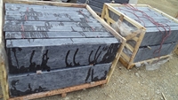 Blue stone kerbs/palisades
