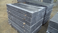Blue stone kerbs/palisades