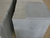 Blue stone sand blasted