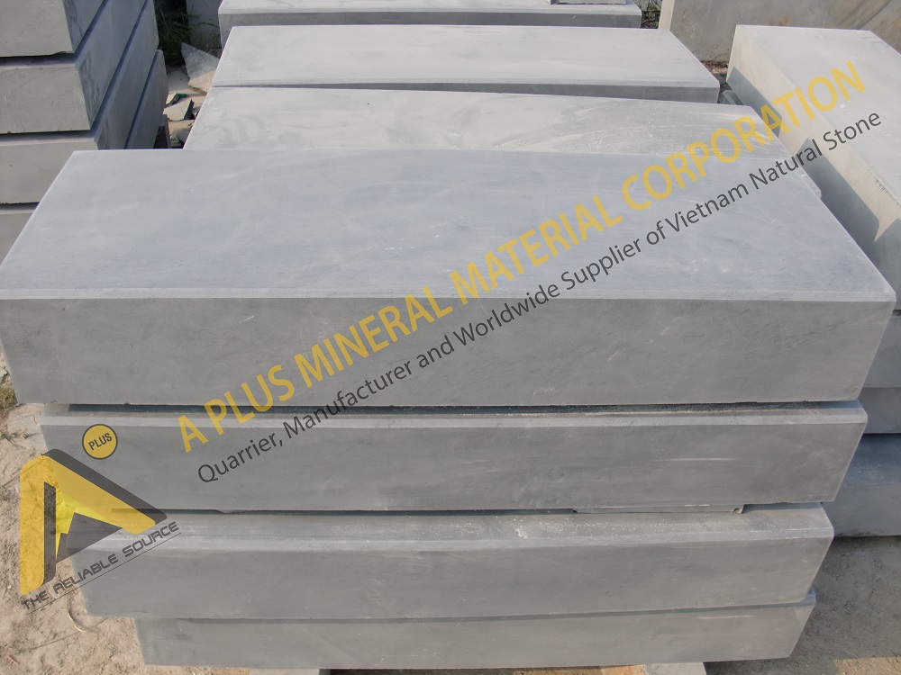 Blue stone steps/stairs