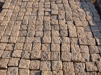Granite cubes/cobbles