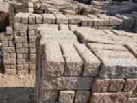 Granite cubes/cobbles