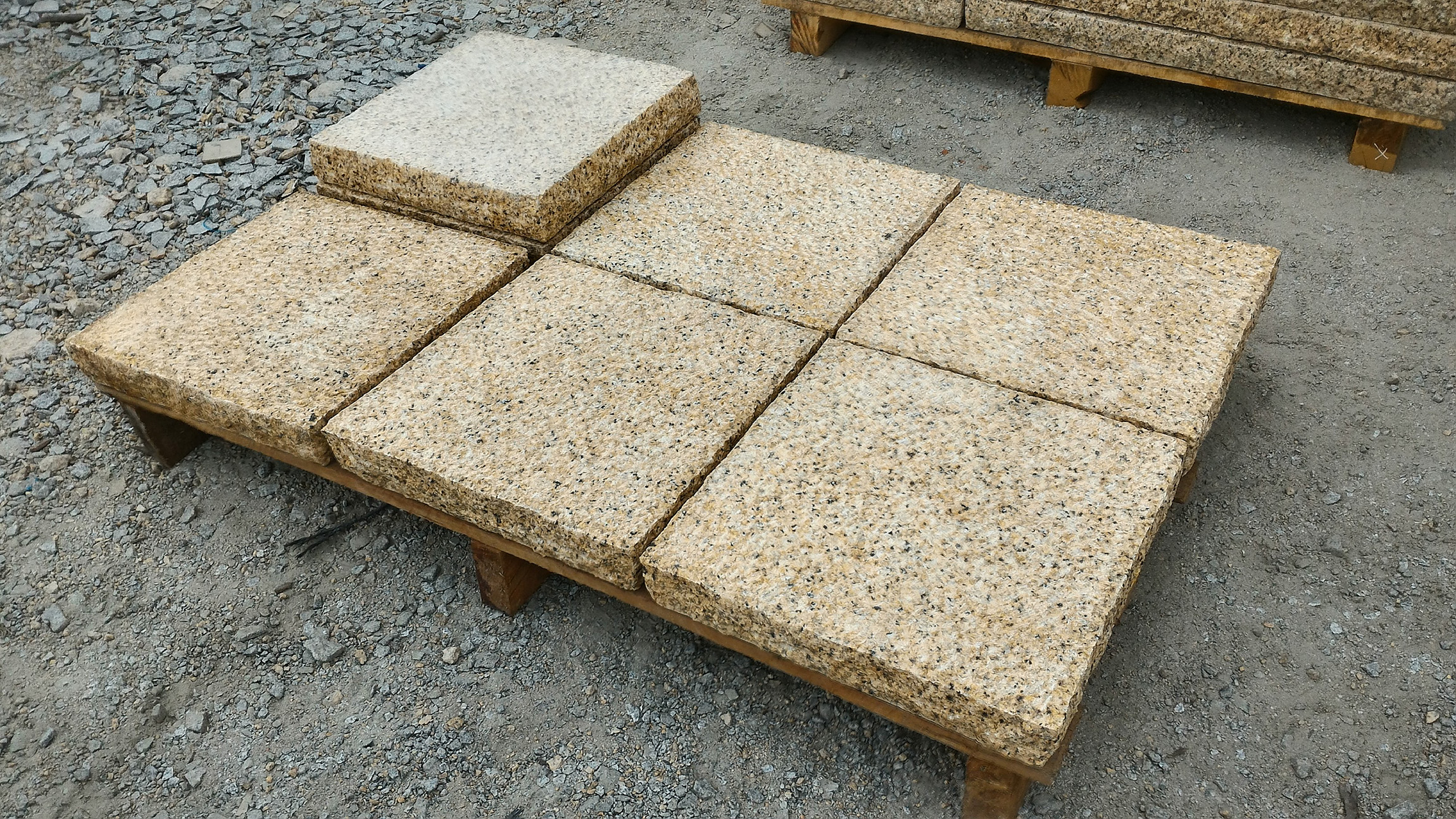 Granite paver/stepping